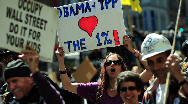 Get 10,000 women to occupy Goldman Sachs