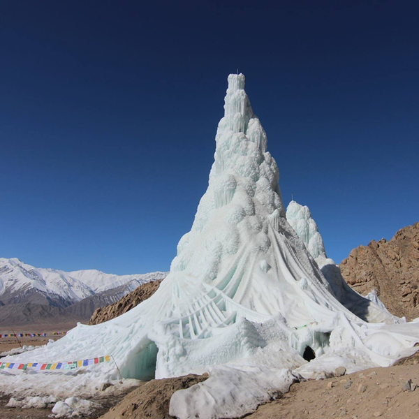 The Ice Stupa Project: Clean water for farmers