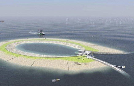 DNV GL: Artificial island as storage for renewable energy